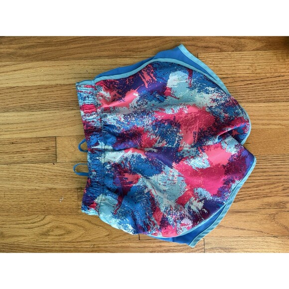 Nike Tempo Shorts Dri Blue Pink Light Pink Extra Small XS running - Picture 2 of 4